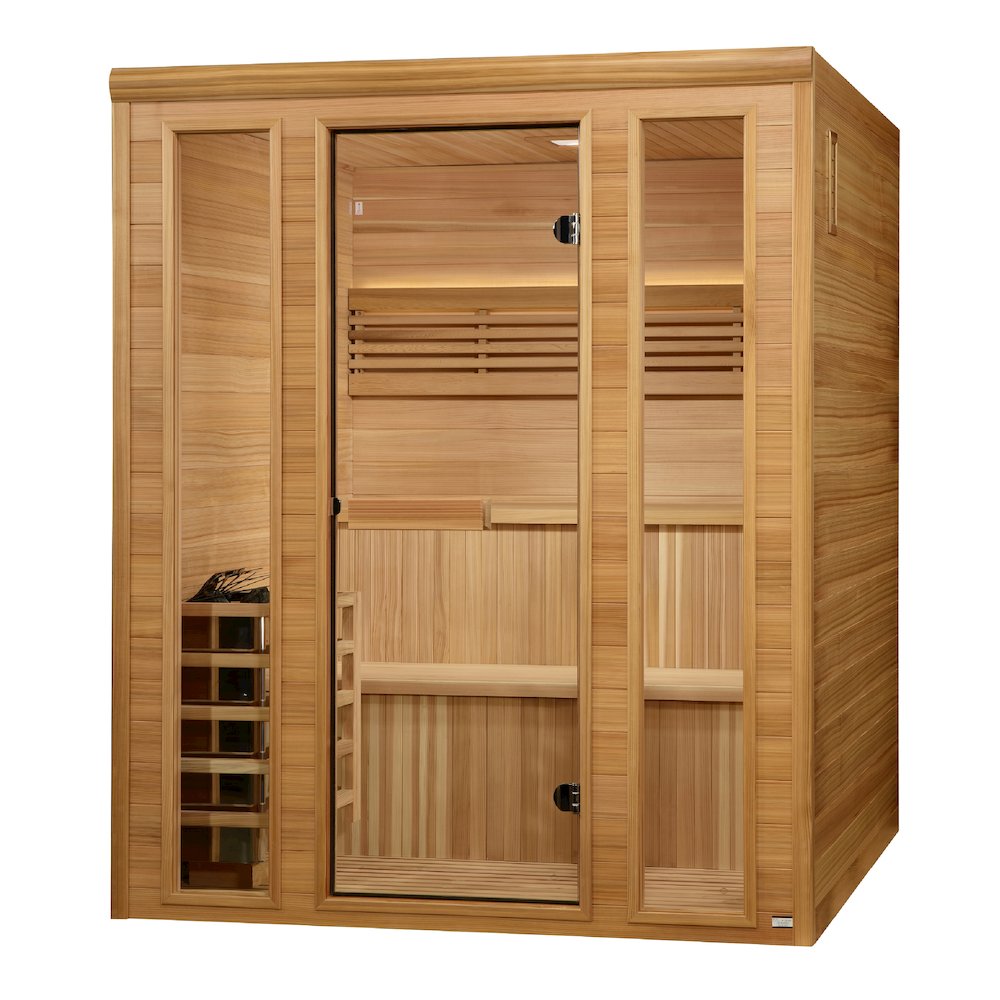 Engelberg Edition 4 - 6 Person Traditional Steam Sauna. Picture 3