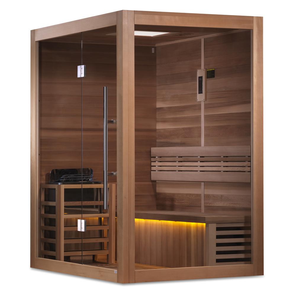 "Hanko Edition" 2 Person Indoor Traditional Sauna. Picture 2