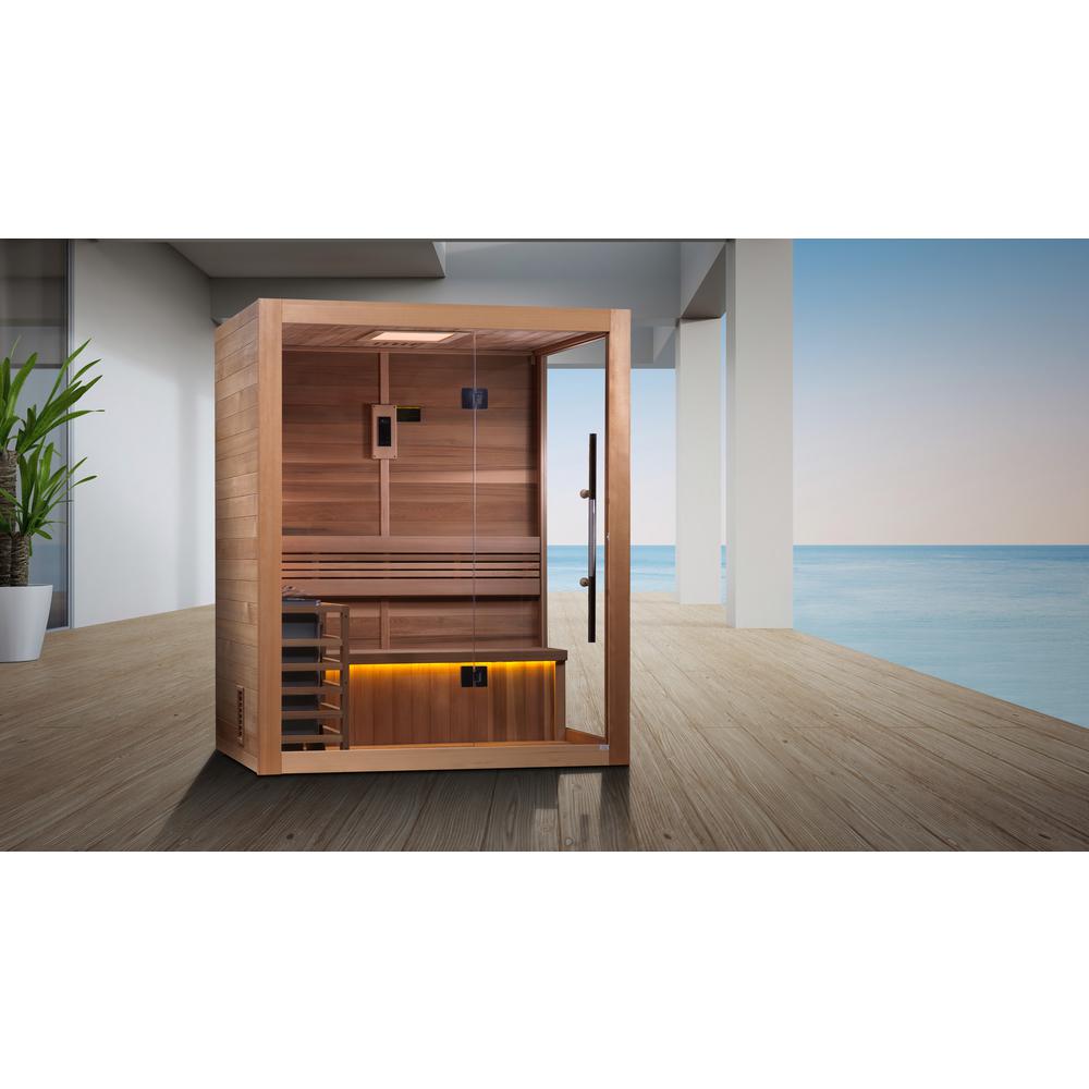"Hanko Edition" 2 Person Indoor Traditional Sauna. Picture 5