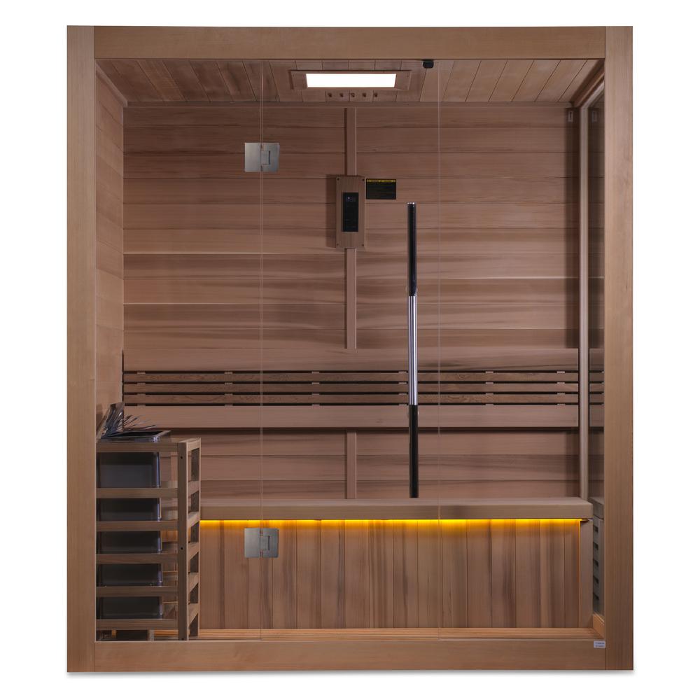 "Forssa Edition" 3 Person Indoor Traditional Sauna. Picture 2