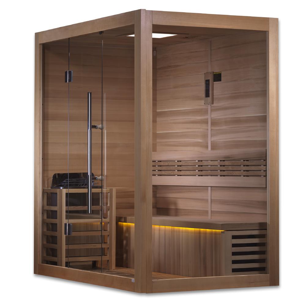 "Forssa Edition" 3 Person Indoor Traditional Sauna. Picture 3