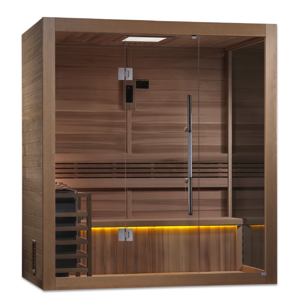 "Forssa Edition" 3 Person Indoor Traditional Sauna. Picture 4