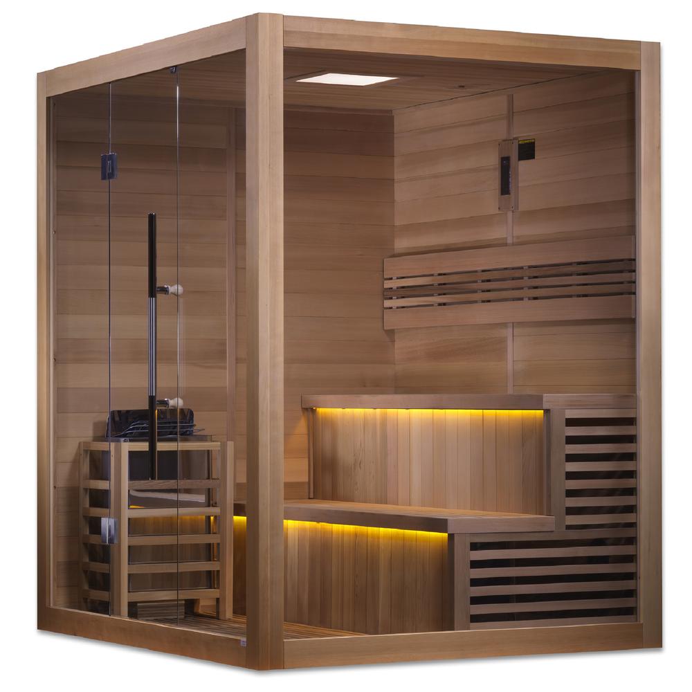 "Kuusamo Edition" 6 Person Indoor Traditional Sauna. Picture 3