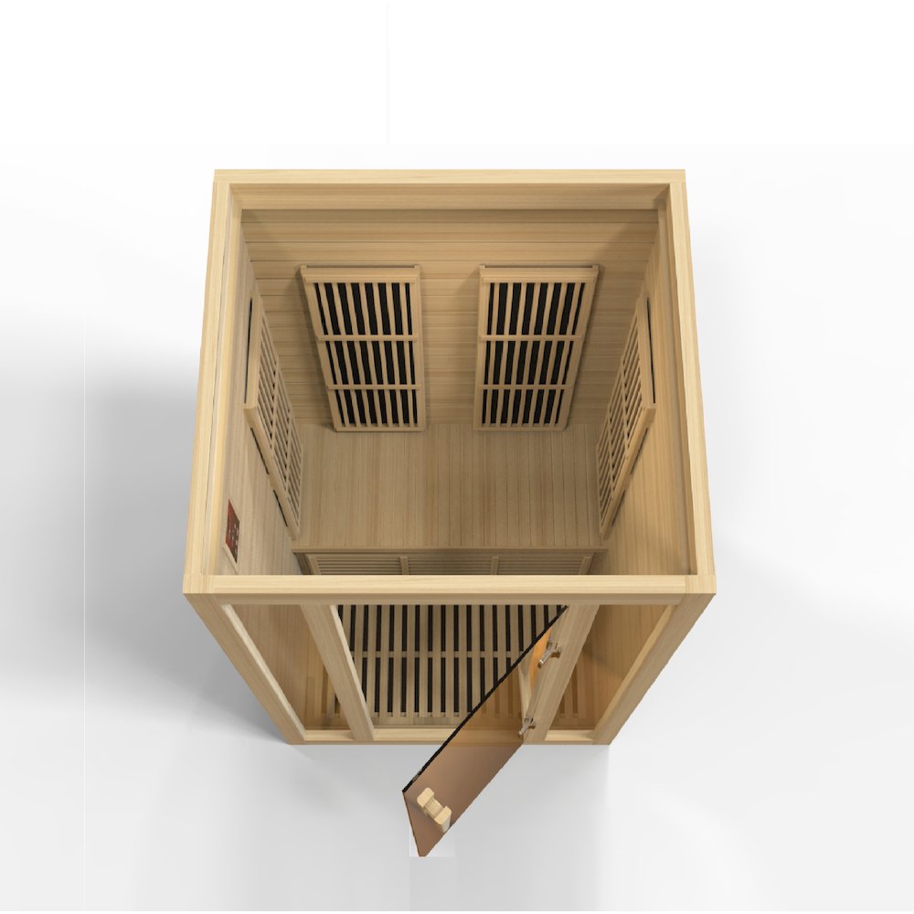 Maxxus Seattle 2-Person Near Zero EMF (Under 3MG) FAR Infrared Sauna. Picture 6