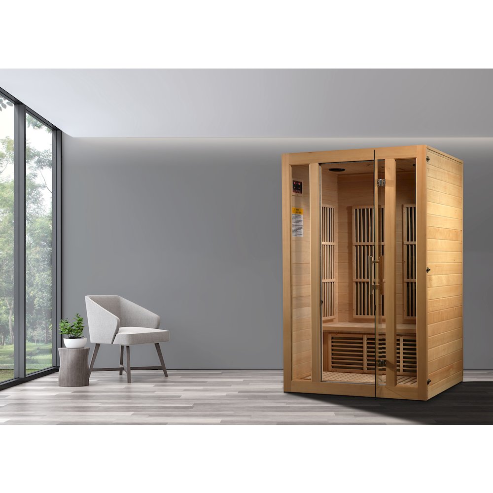Maxxus Seattle 2-Person Near Zero EMF (Under 3MG) FAR Infrared Sauna. Picture 8