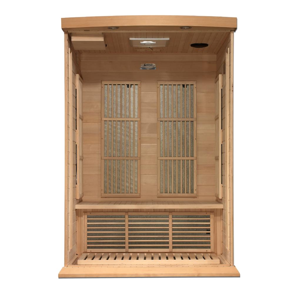 2-Person Near Zero EMF (Under 2MG) FAR Infrared Sauna (Canadian Hemlock). Picture 2