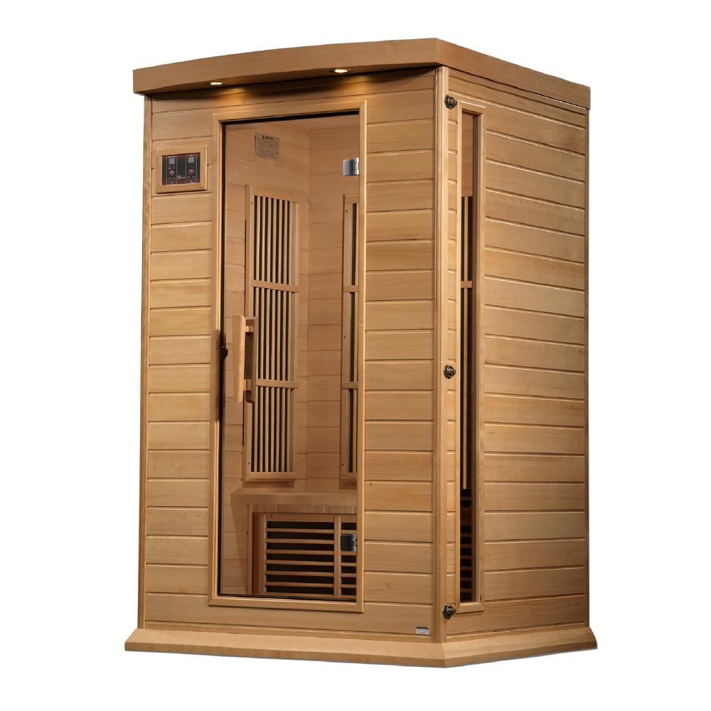 2-Person Near Zero EMF (Under 2MG) FAR Infrared Sauna (Canadian Hemlock). Picture 4