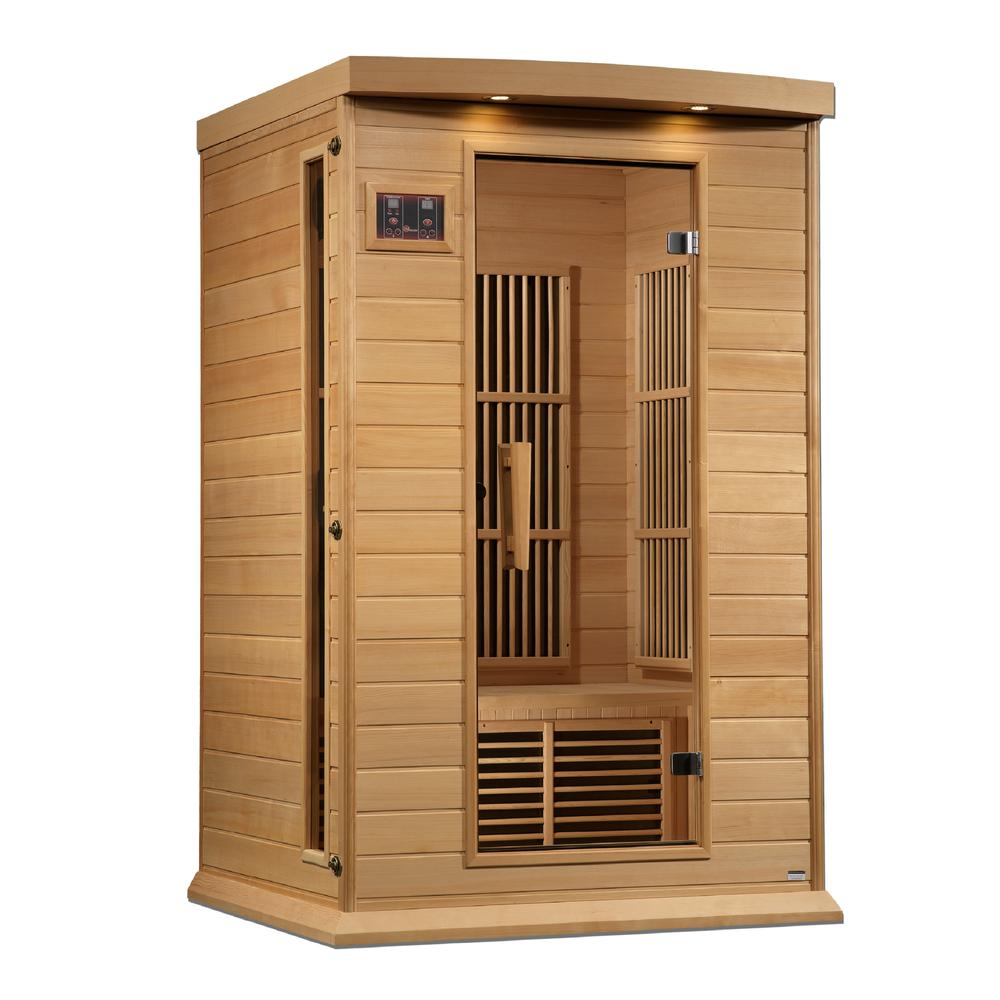2-Person Near Zero EMF (Under 2MG) FAR Infrared Sauna (Canadian Hemlock). Picture 5