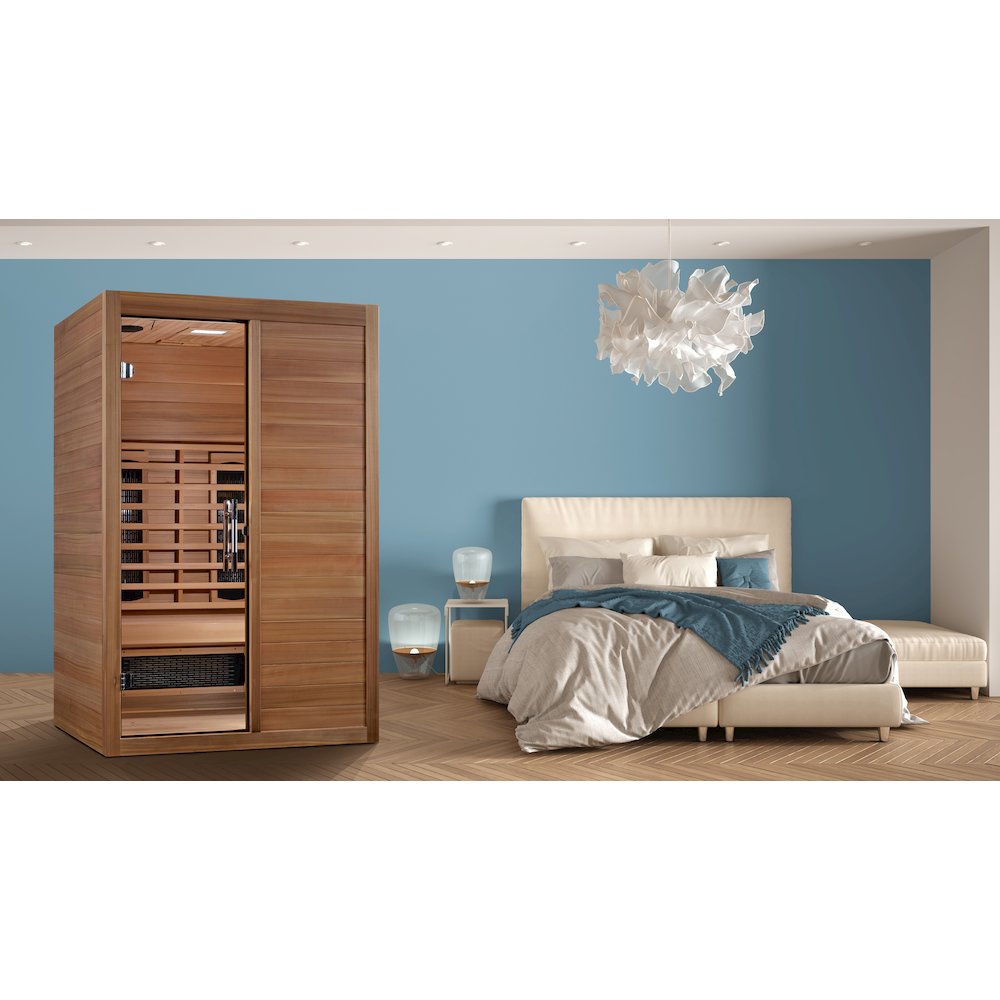 S-Line Yoga 2-Person Full Spectrum Near Zero EMF (Under 3MG) FAR Infrared Sauna. Picture 11