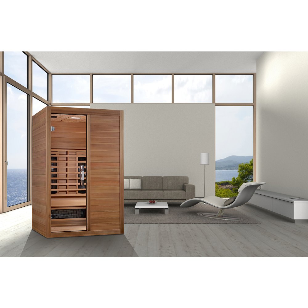 S-Line Yoga 2-Person Full Spectrum Near Zero EMF (Under 3MG) FAR Infrared Sauna. Picture 9