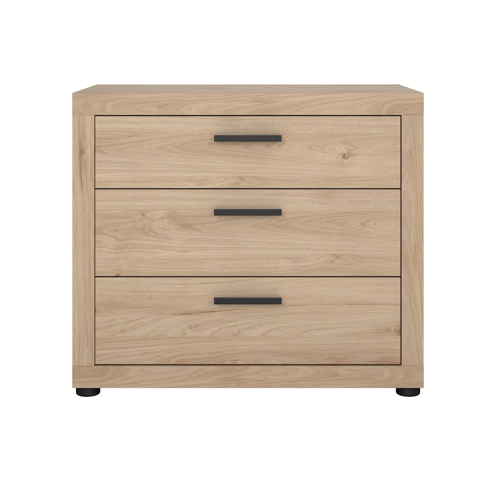 Mira 3 Drawer Chest, Jackson Hickory. Picture 5