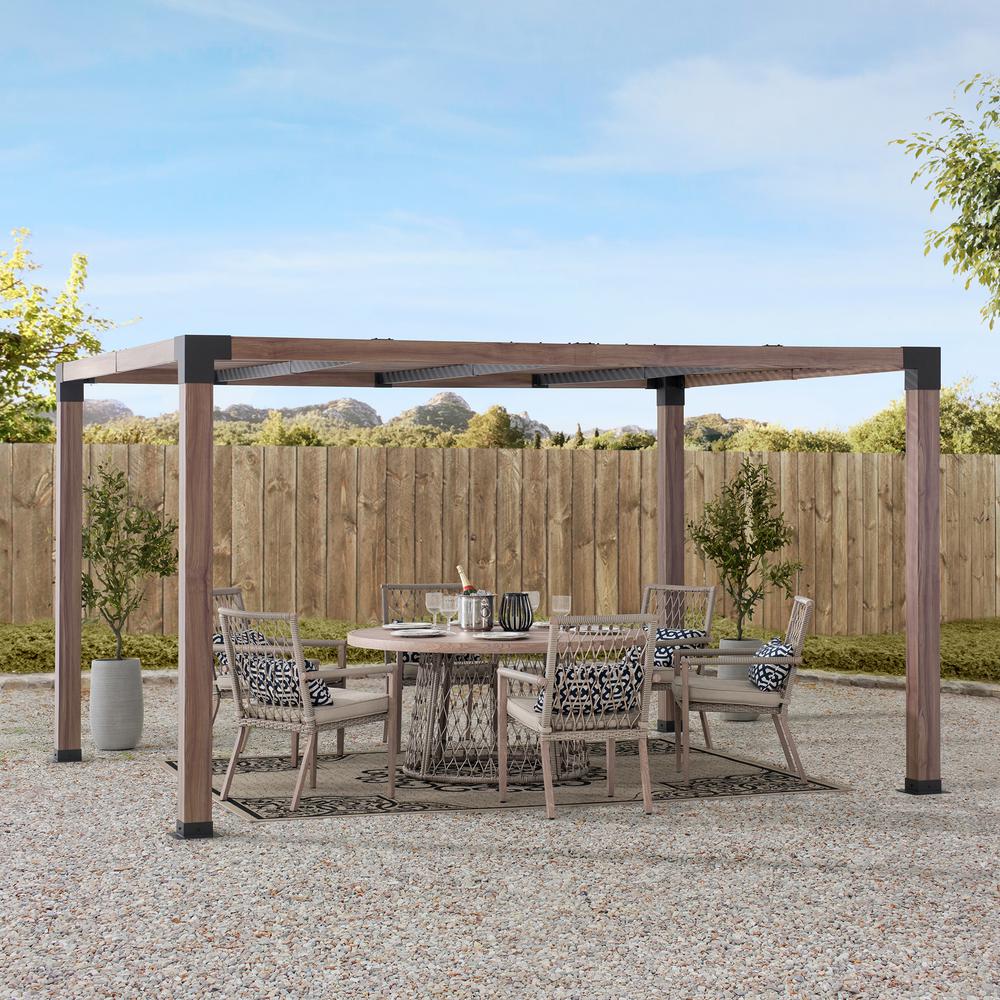 Sunjoy Brandon 12  x 10 ft Pergola. Picture 7