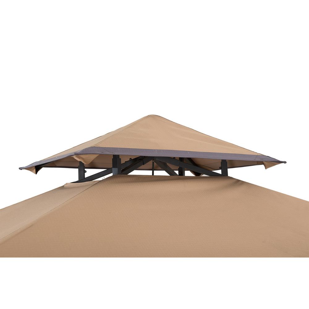 Sunjoy 5 ft x 8 ft Arbrook Grill Gazebo. Picture 4