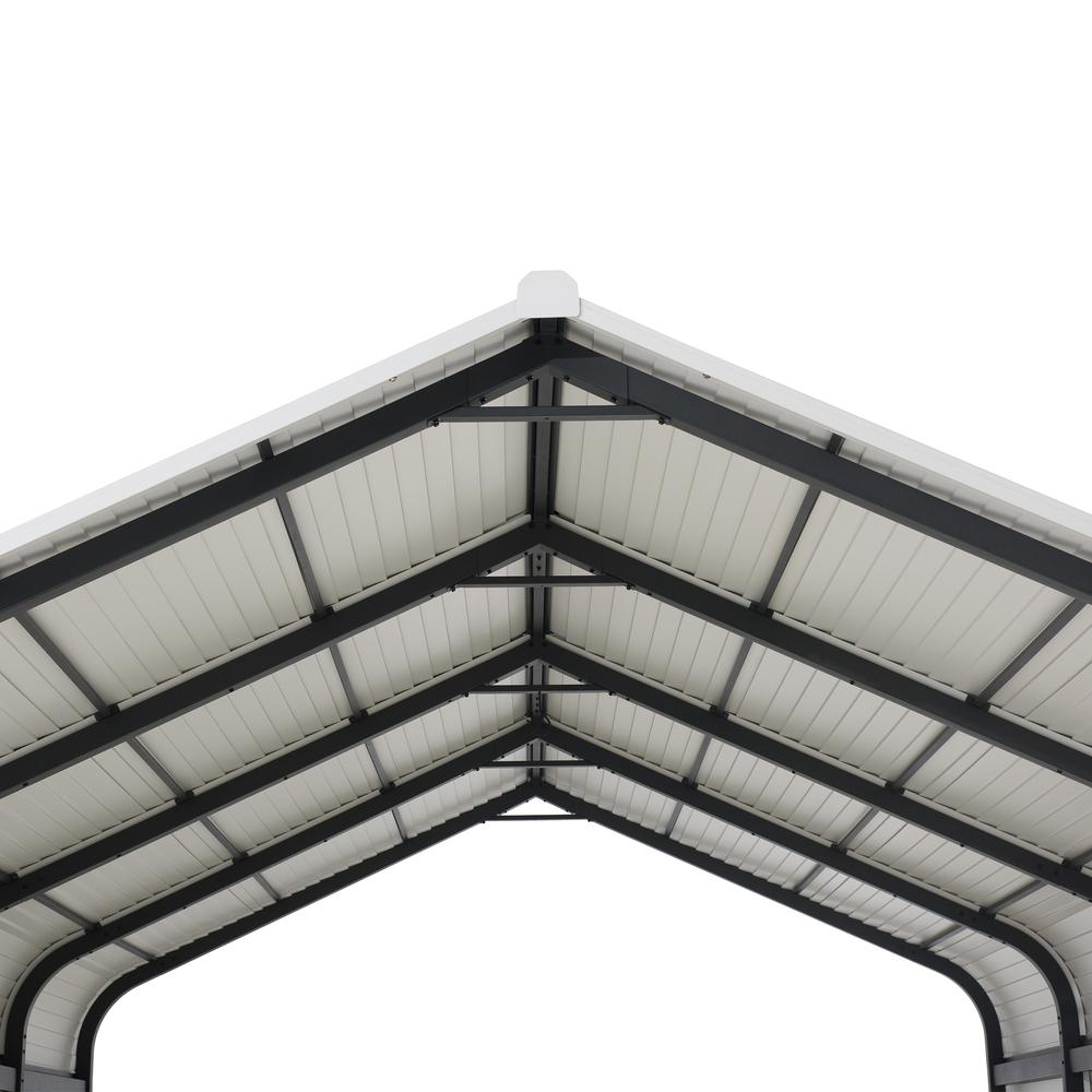 Sunjoy 20 ft. x 12 ft. Rockland Carport. Picture 2