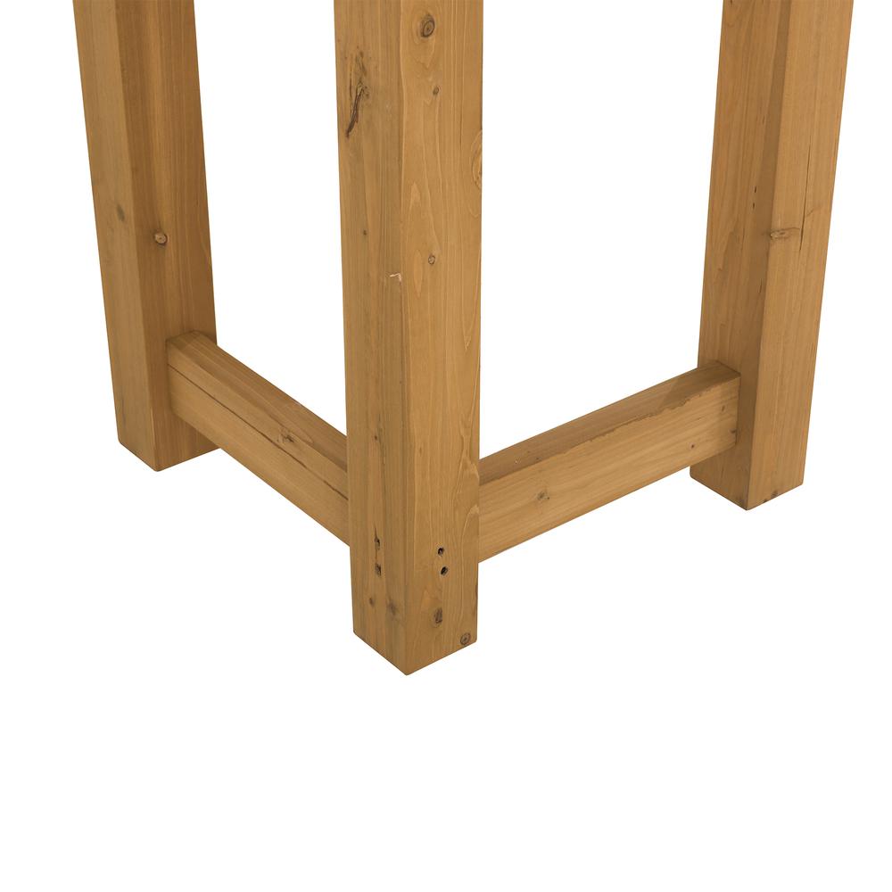 Sunjoy Sophia 10.5 x 10 ft Cedar Wood Pergola with Adjustable Hanging Planters. Picture 9