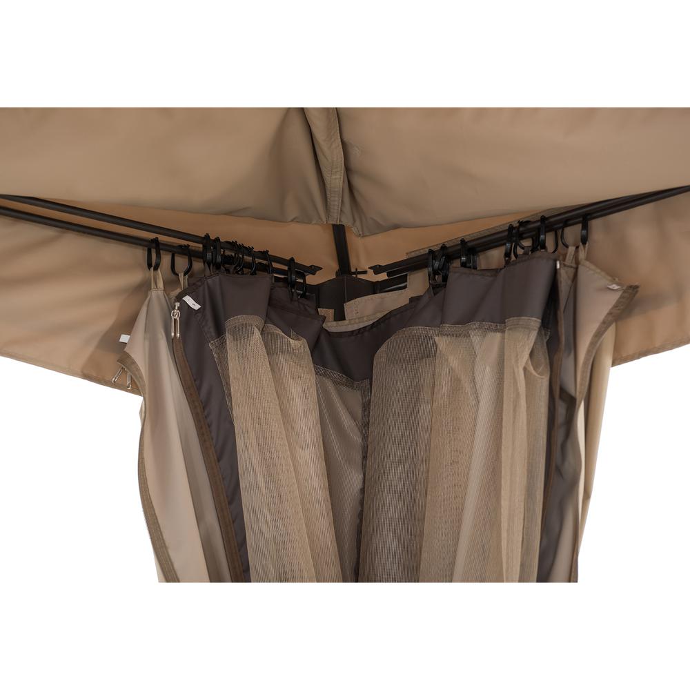 Netting For 11x13 Moorehead Domed Soft Top Gazebo. Picture 2