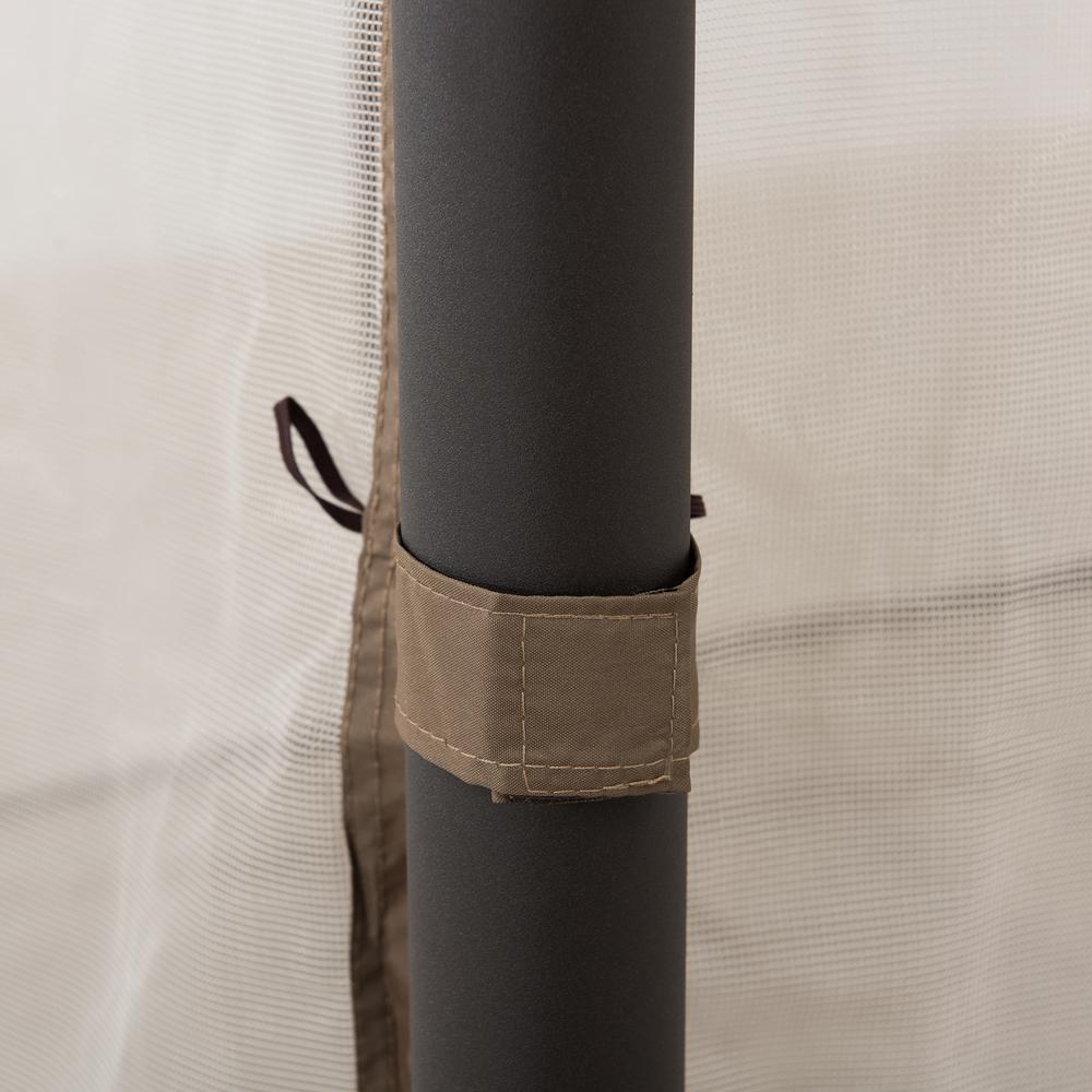 Netting For 9x9 Column Gazebo. Picture 7