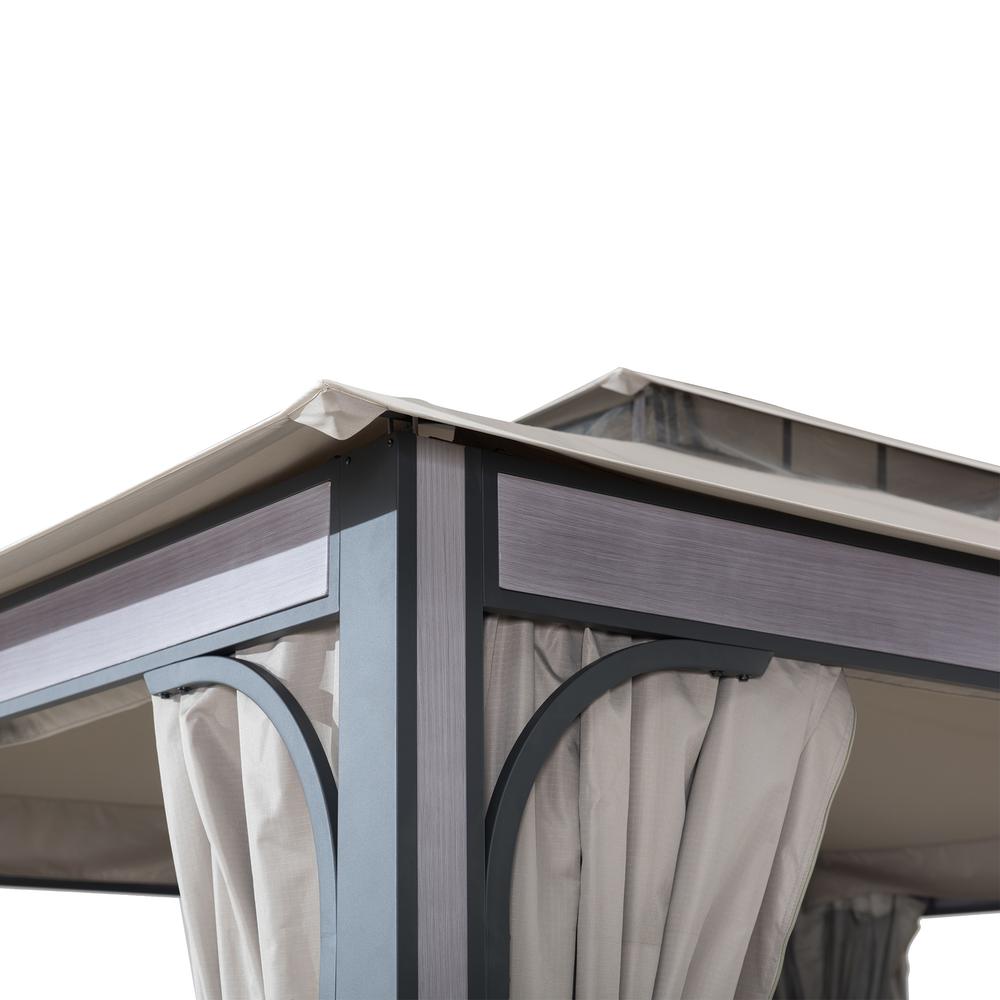 SummerCove Roberts 11 ft. x 13 ft. 2-tier Gazebo. Picture 7