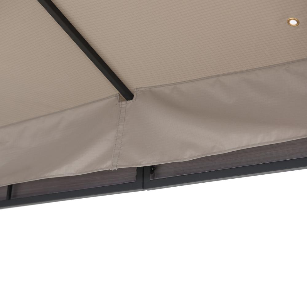 SummerCove Roberts 11 ft. x 13 ft. 2-tier Gazebo. Picture 10