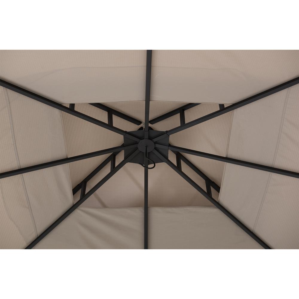 SummerCove Roberts 11 ft. x 13 ft. 2-tier Gazebo. Picture 14