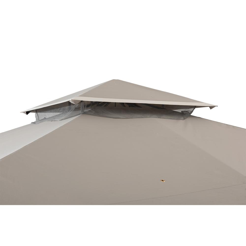 SummerCove Roberts 11 ft. x 13 ft. 2-tier Gazebo. Picture 16