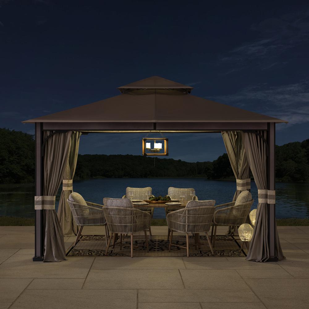 SummerCove Roberts 11 ft. x 13 ft. 2-tier Gazebo. Picture 17