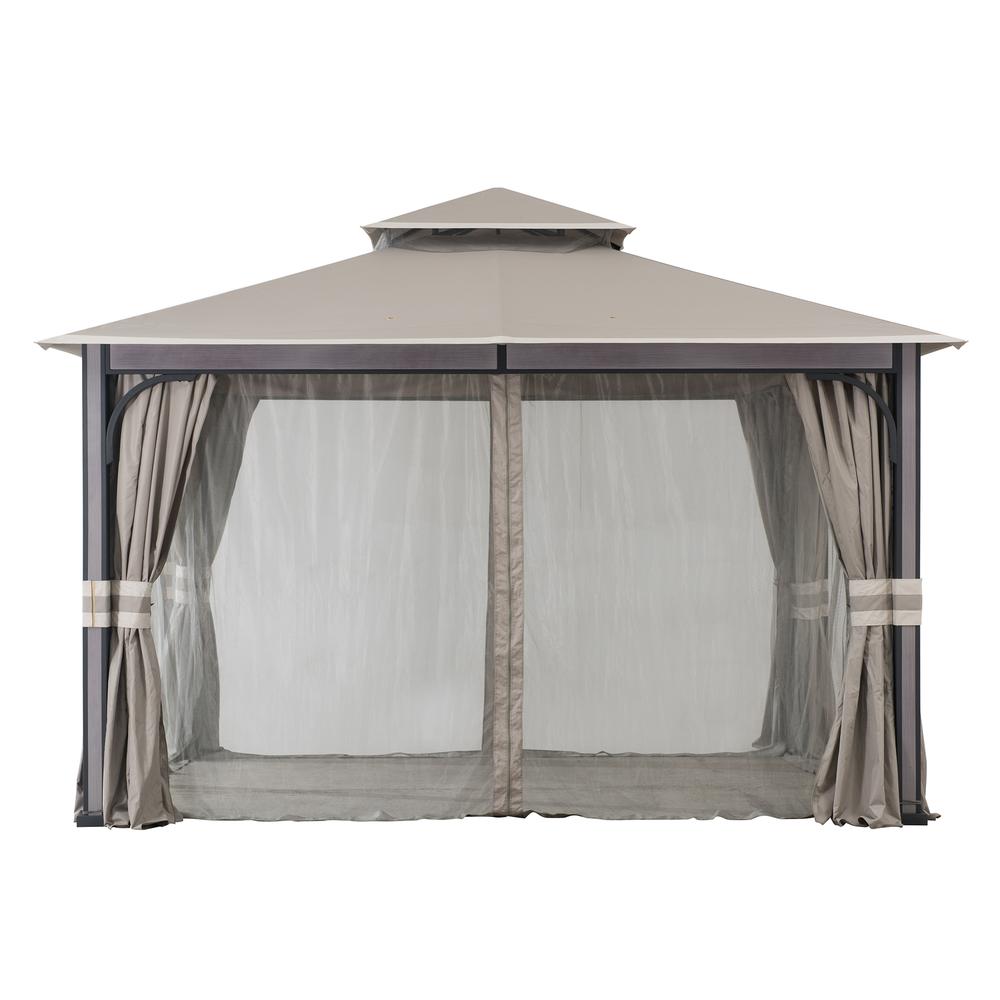 SummerCove Roberts 11 ft. x 13 ft. 2-tier Gazebo. Picture 1
