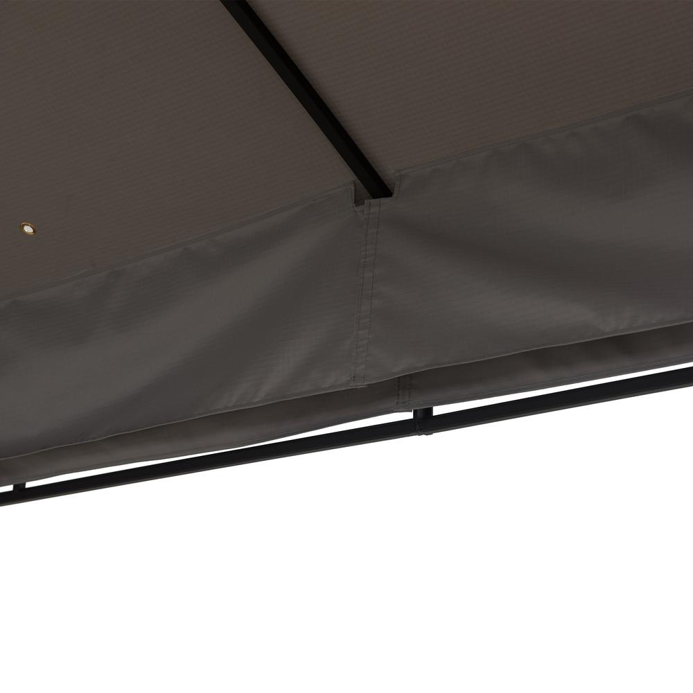 Monterey Park 2-tier Patio Gazebo with LED Lighting and Bluetooth Sound. Picture 7