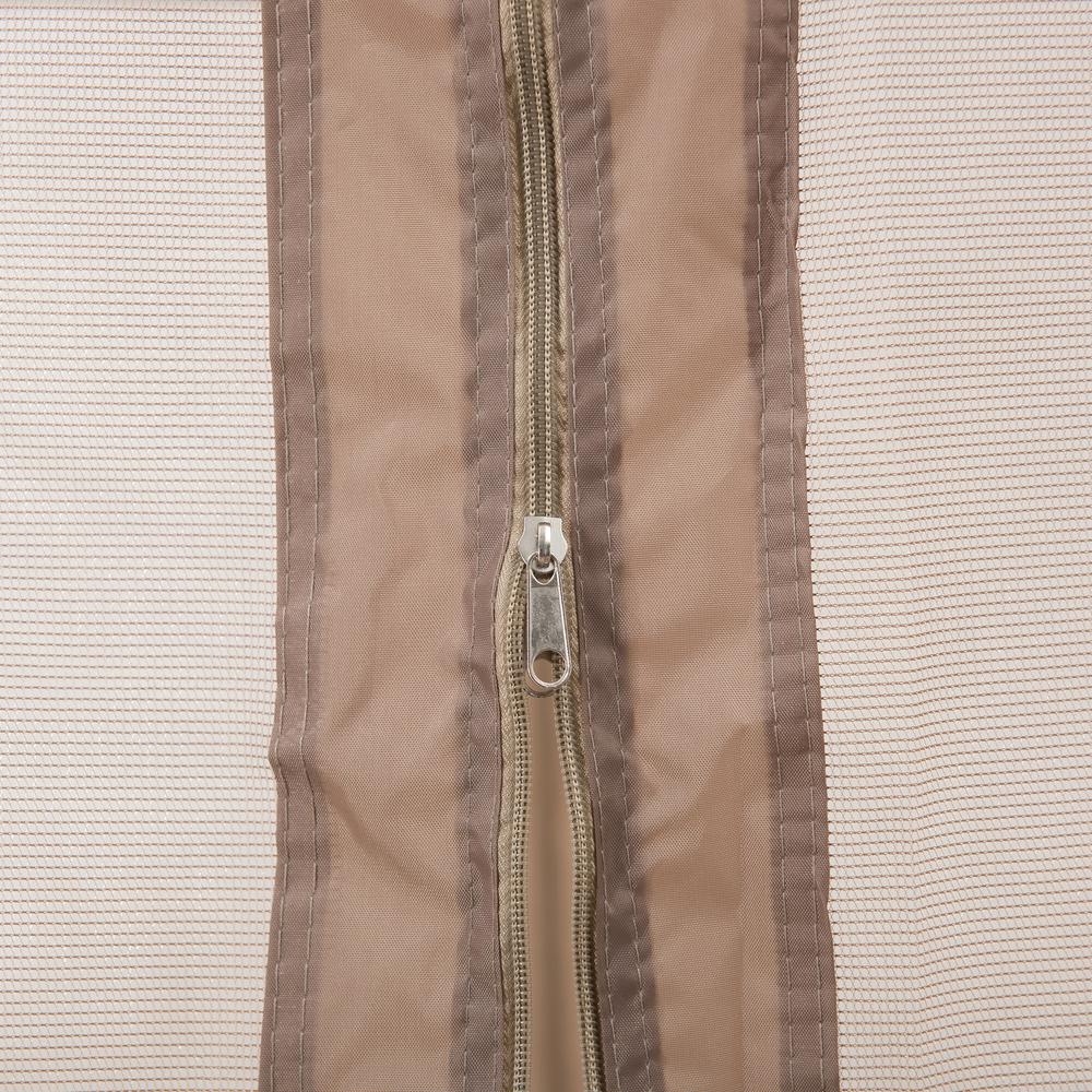 Patio Brown Steel Frame 11 x 11 ft Pop Up Portable 2 Tier Soft Top Gazebo. Picture 2