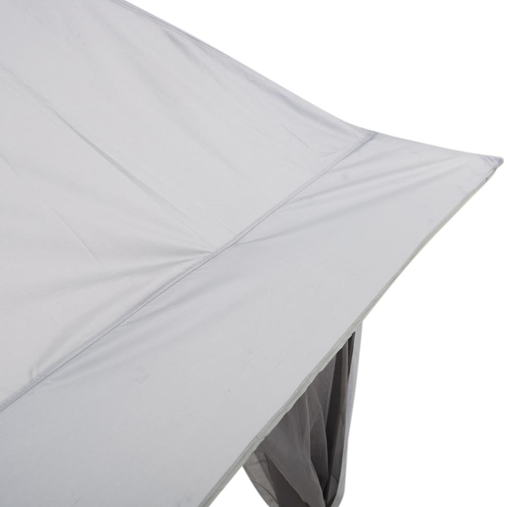 11 ft. x 11 ft. Gray Pop Up Portable Steel Gazebo. Picture 17