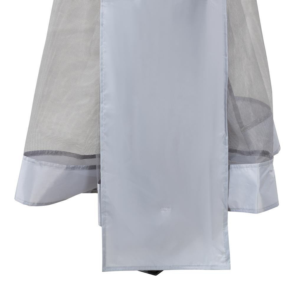 11 ft. x 11 ft. Gray Pop Up Portable Steel Gazebo. Picture 19