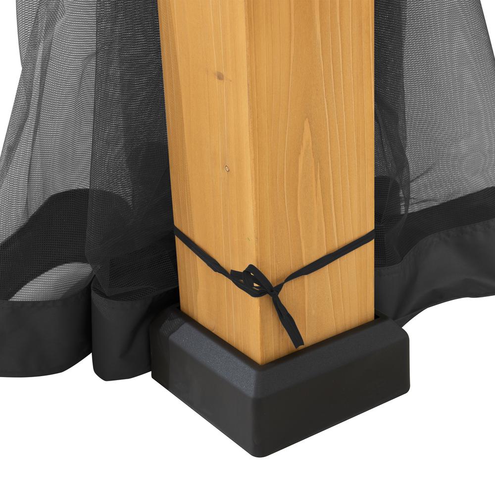Universal Mosquito Netting for 12 ft. ×20 ft. Gazebos. Picture 6
