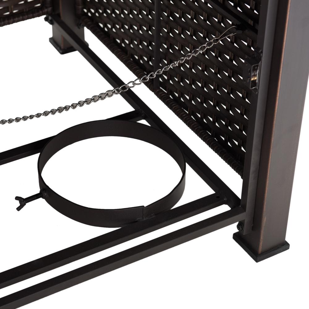 Sunjoy 38 in. Gas Fire Pit Table. Picture 9