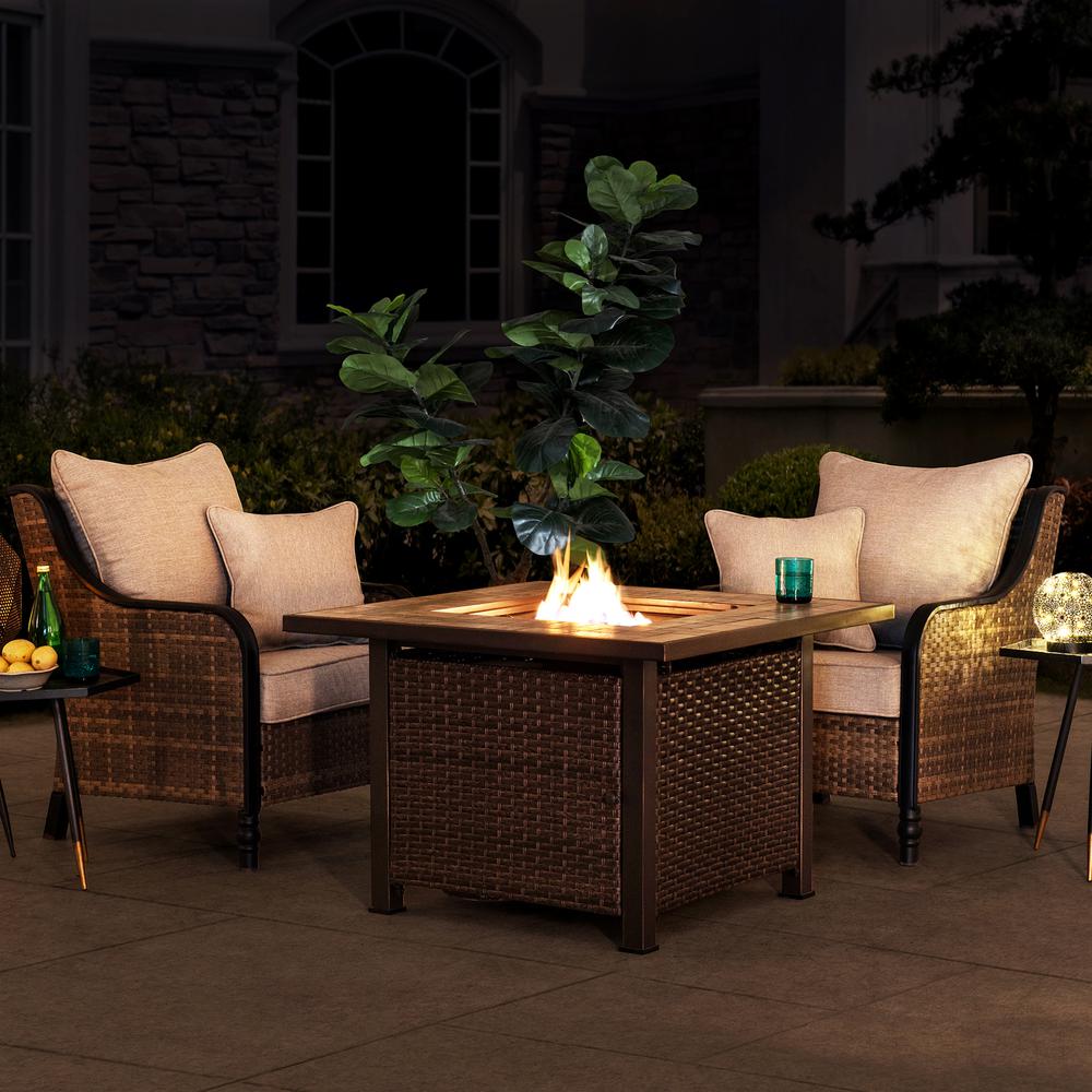 Sunjoy 38 in. Gas Fire Pit Table. Picture 13