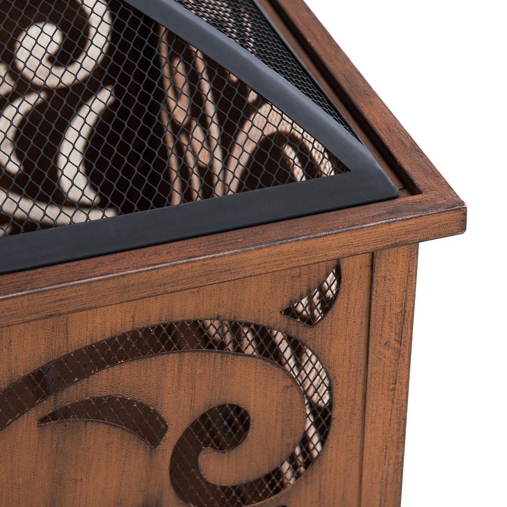 Sunjoy 26 Inch Fire Pit for Outside. Picture 6