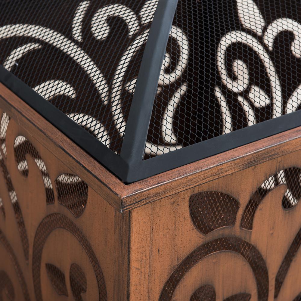 Sunjoy 26 Inch Fire Pit for Outside. Picture 7