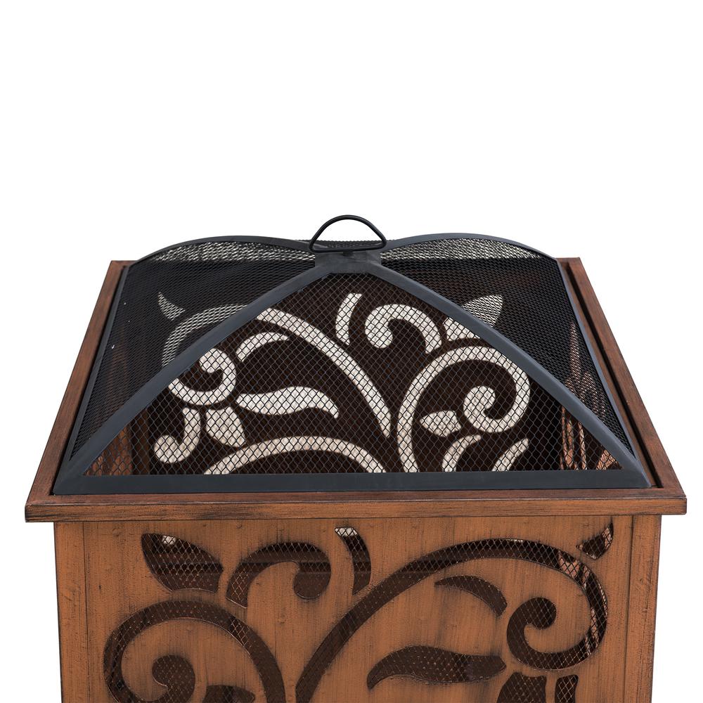 Sunjoy 26 Inch Fire Pit for Outside. Picture 9