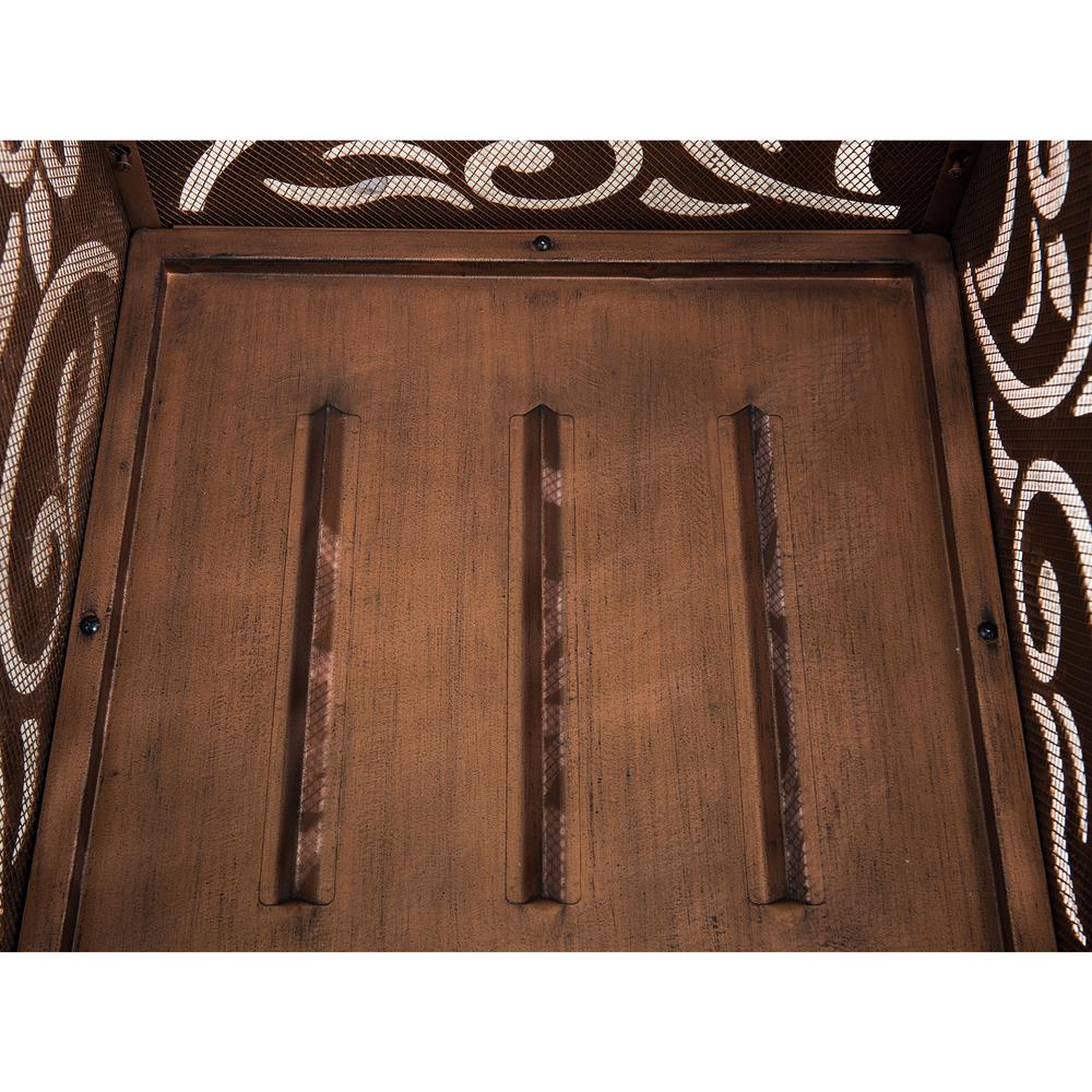 Sunjoy 26 Inch Fire Pit for Outside. Picture 11