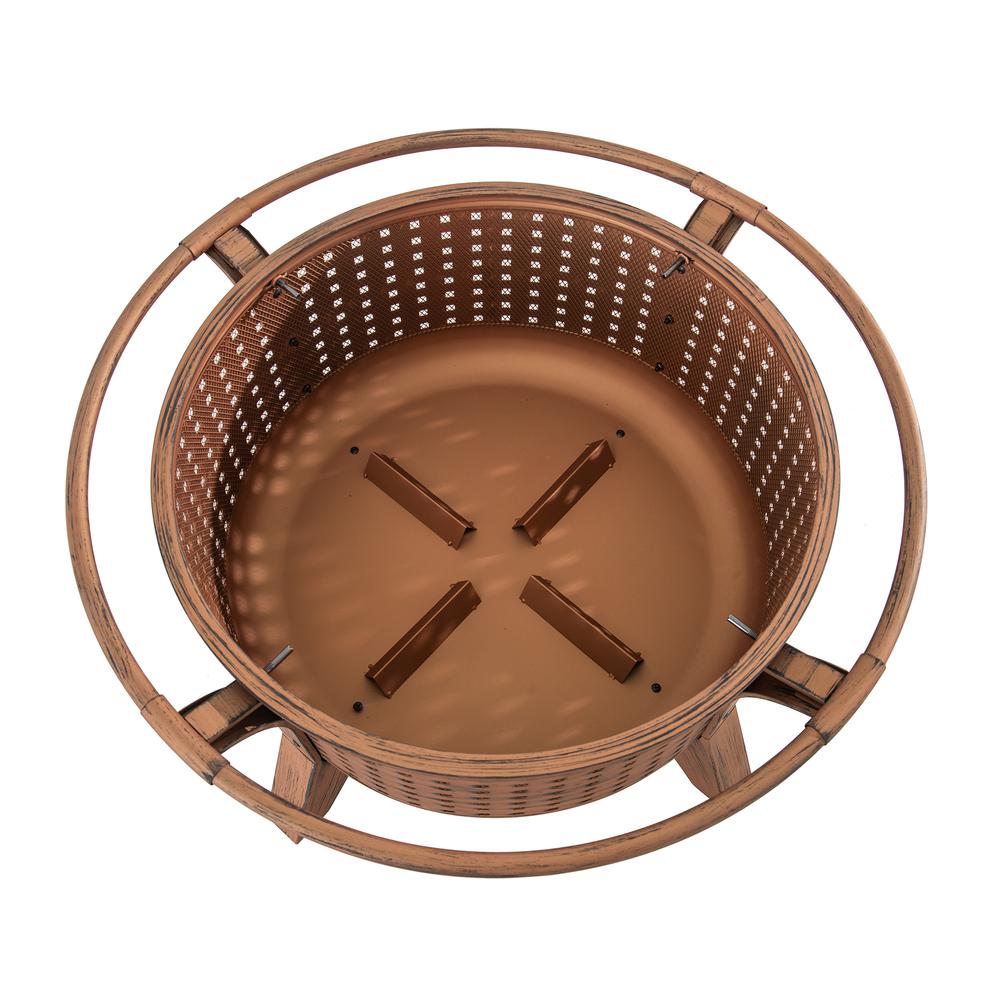 Sunjoy 30 in. Outdoor Wood-Burning Fire Pit. Picture 10