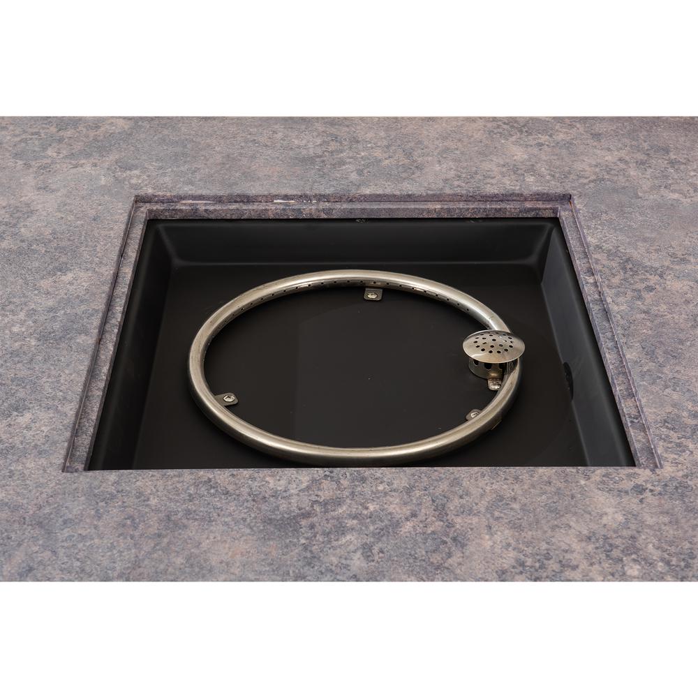 Sunjoy 38" Large Size Outdoor Patio Propane Burning Fire Pit Table. Picture 6
