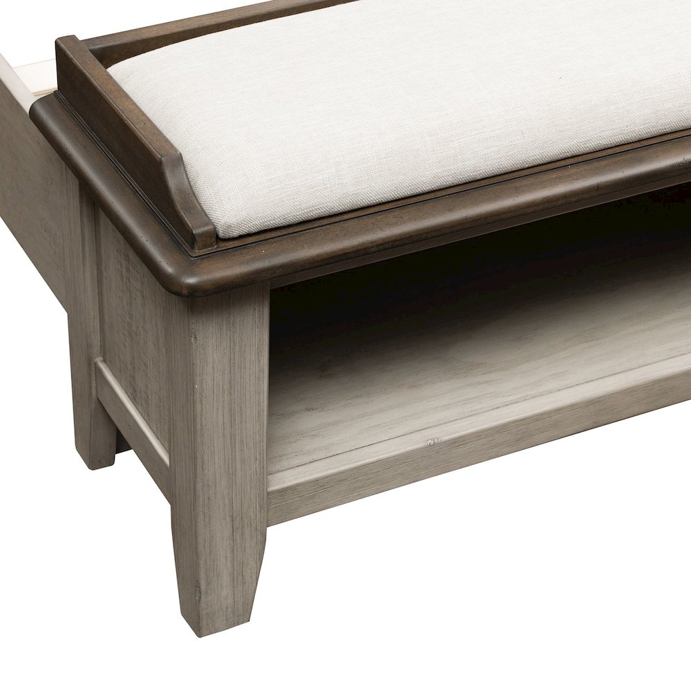 Ivy Hollow Queen Mantle Storage Bed. Picture 6