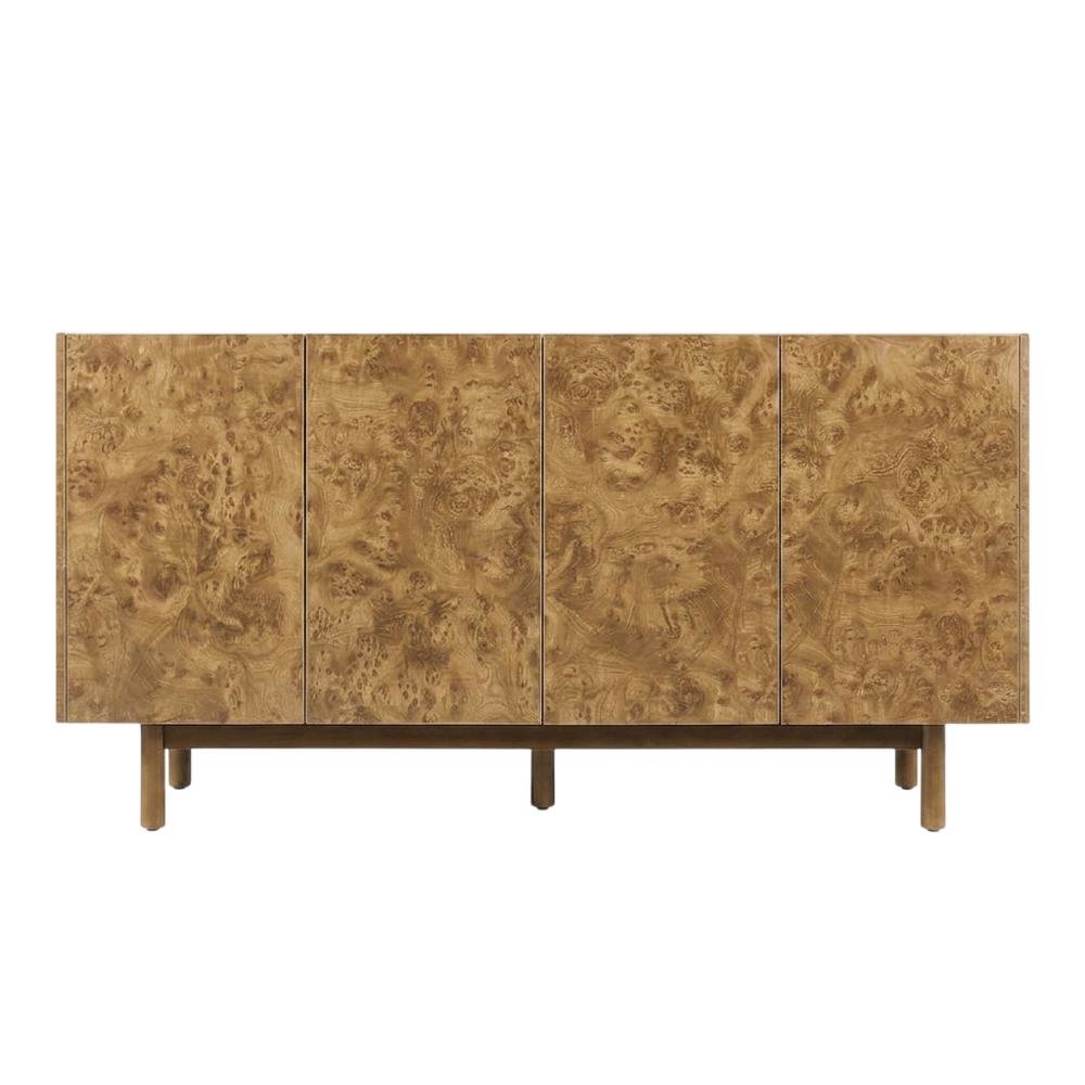 Contemporary Sideboard with Anti-Tip Mechanism and Floor Clearance Sturdy Finish. Picture 4
