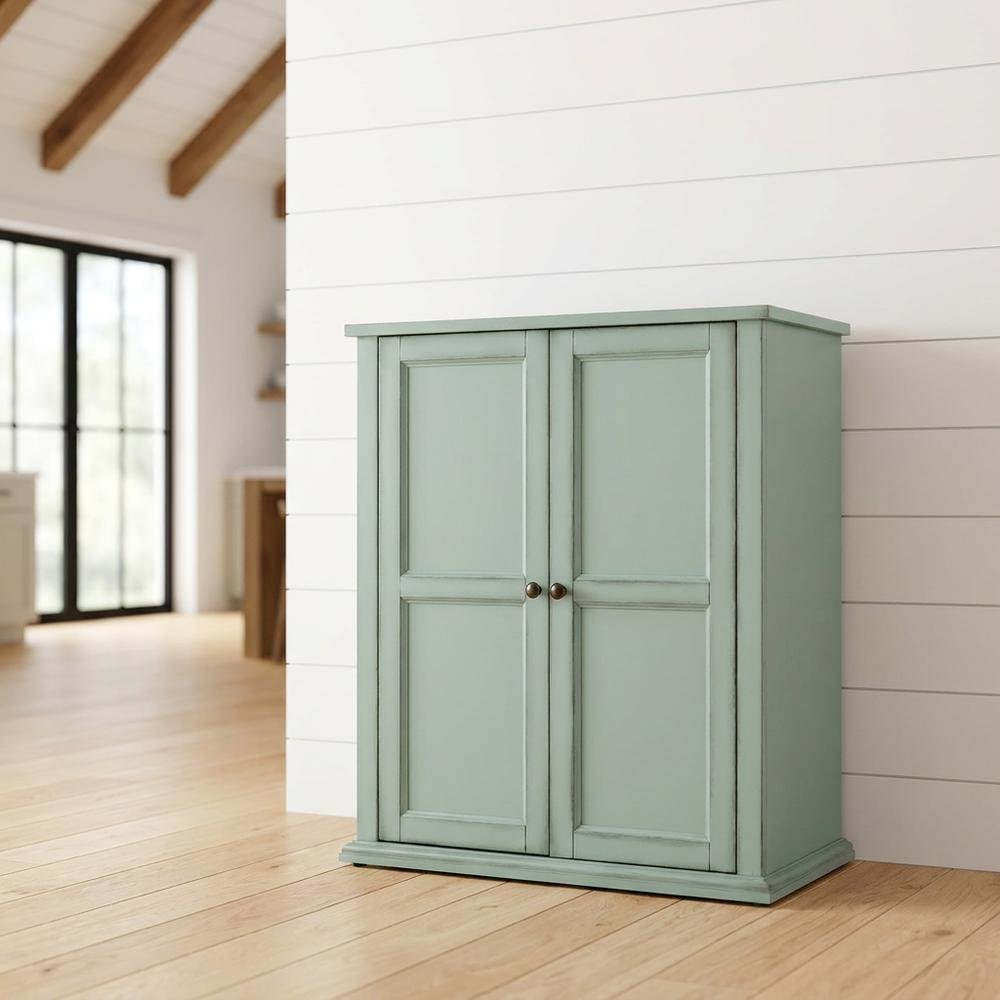 Stackable Kitchen Storage Pantry Cabinet with Anti-Tip Safety Features. Picture 3