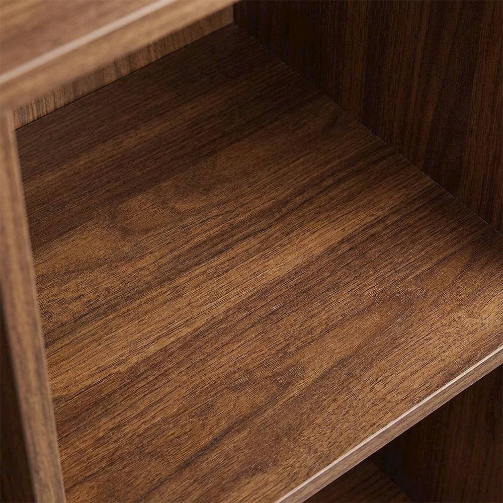 Record Player Stand with Vinyl Storage, Compact Entertainment Center. Picture 5