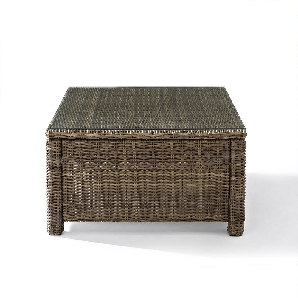 Bradenton 5Pc Wicker Outdoor Sectional Patio Furniture Set. Picture 9
