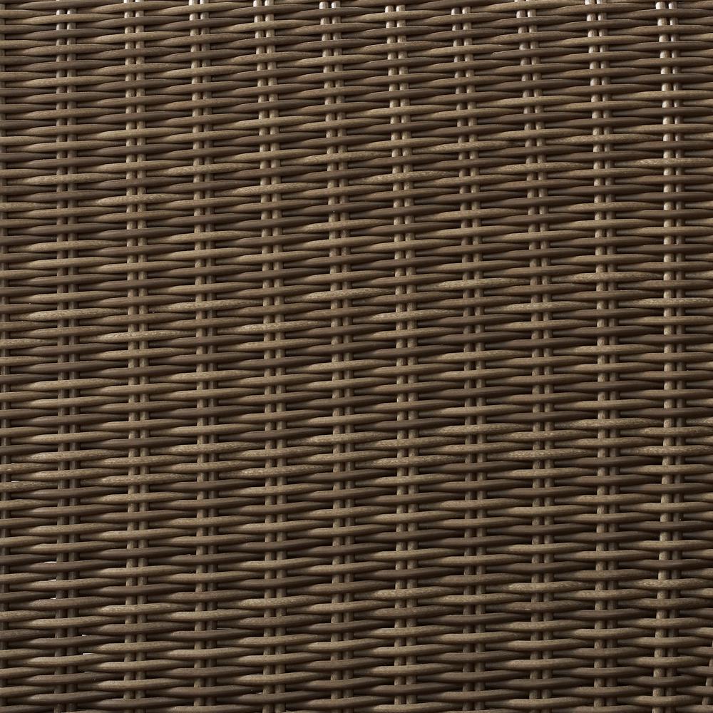 Bradenton 5Pc Wicker Outdoor Sectional Patio Furniture Set. Picture 10