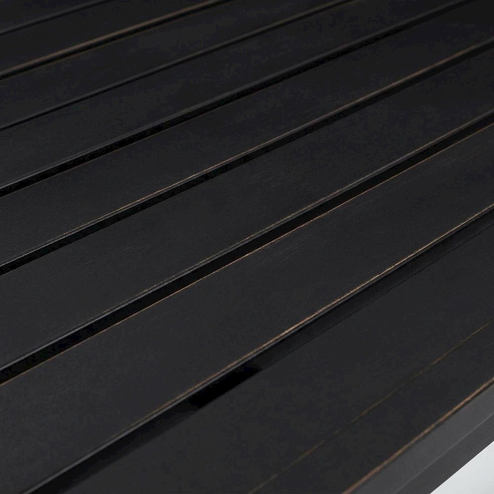 Oil-Rubbed Bronze Outdoor Coffee Table with Sturdy Design and Anti-Tip Hardware. Picture 5