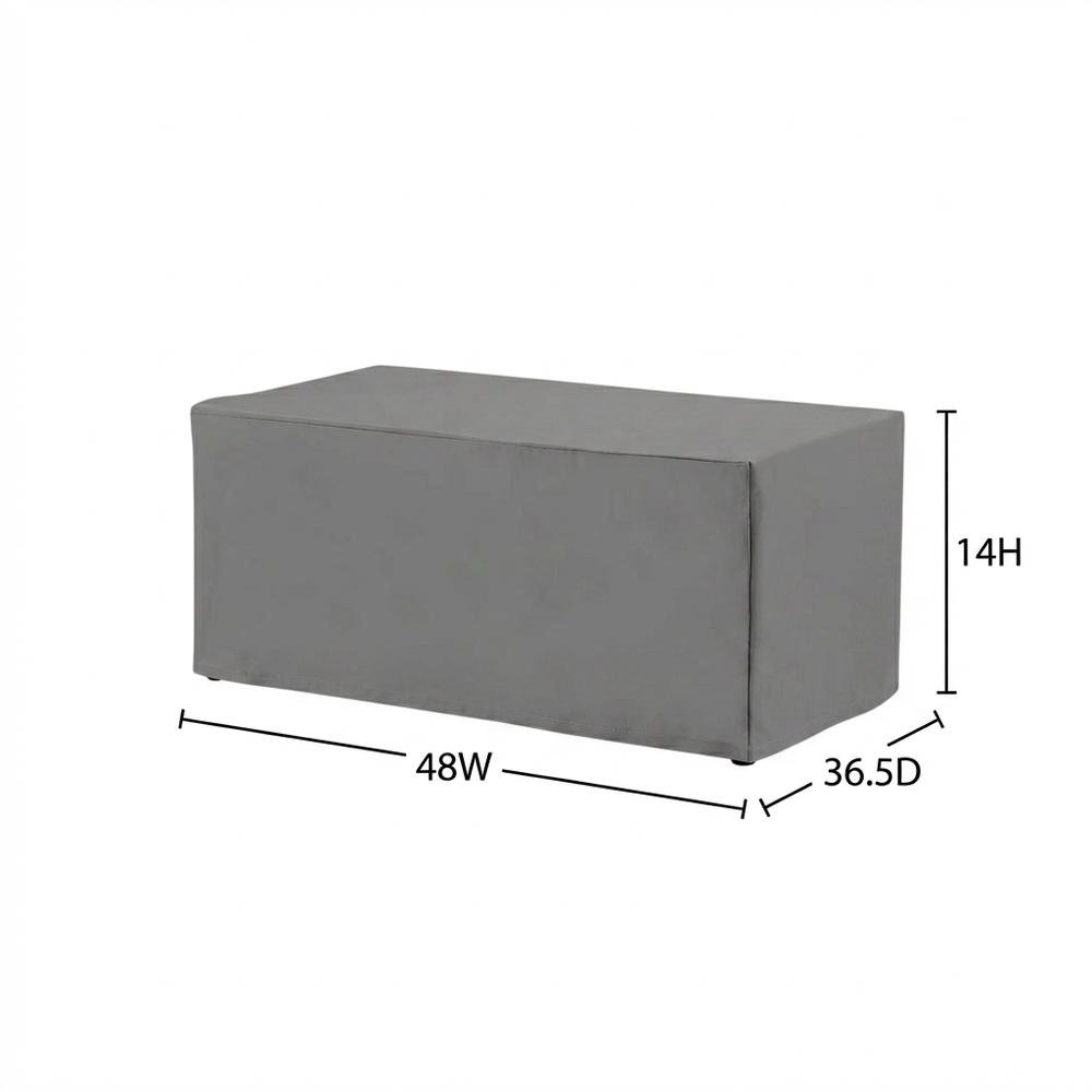 Outdoor Coffee Table Cover for Weatherproof Protection and Durable Fabric. Picture 7