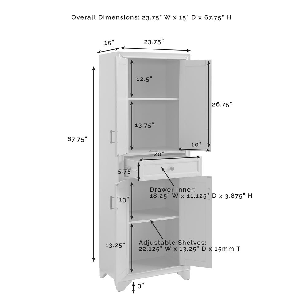 Tara Kitchen Storage Pantry. Picture 22