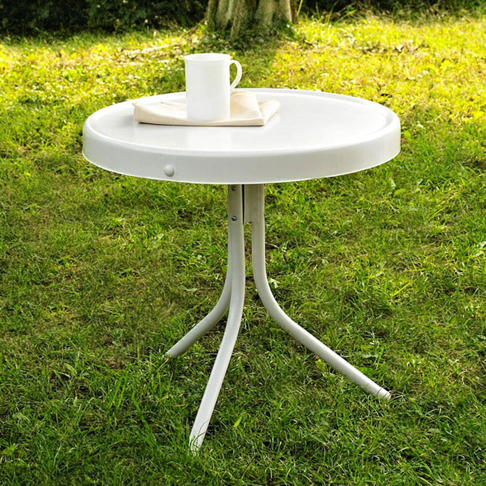 Griffith Retro Outdoor Side Table. Picture 3